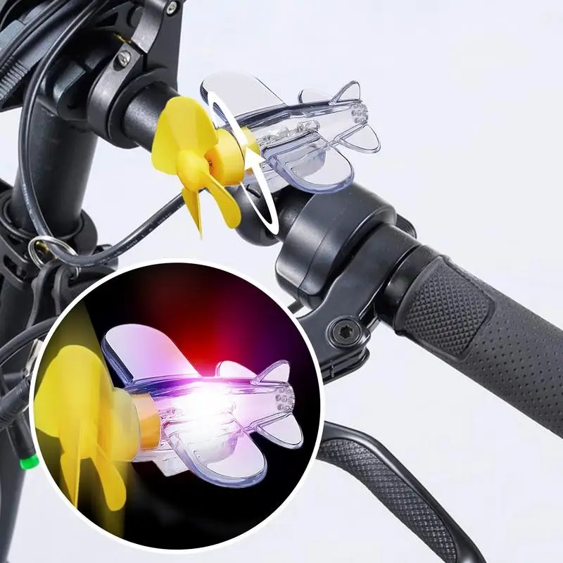 Lighting Decoration Ideas - Decorazione Rotante per Manubrio Moto/Aereo, Luce