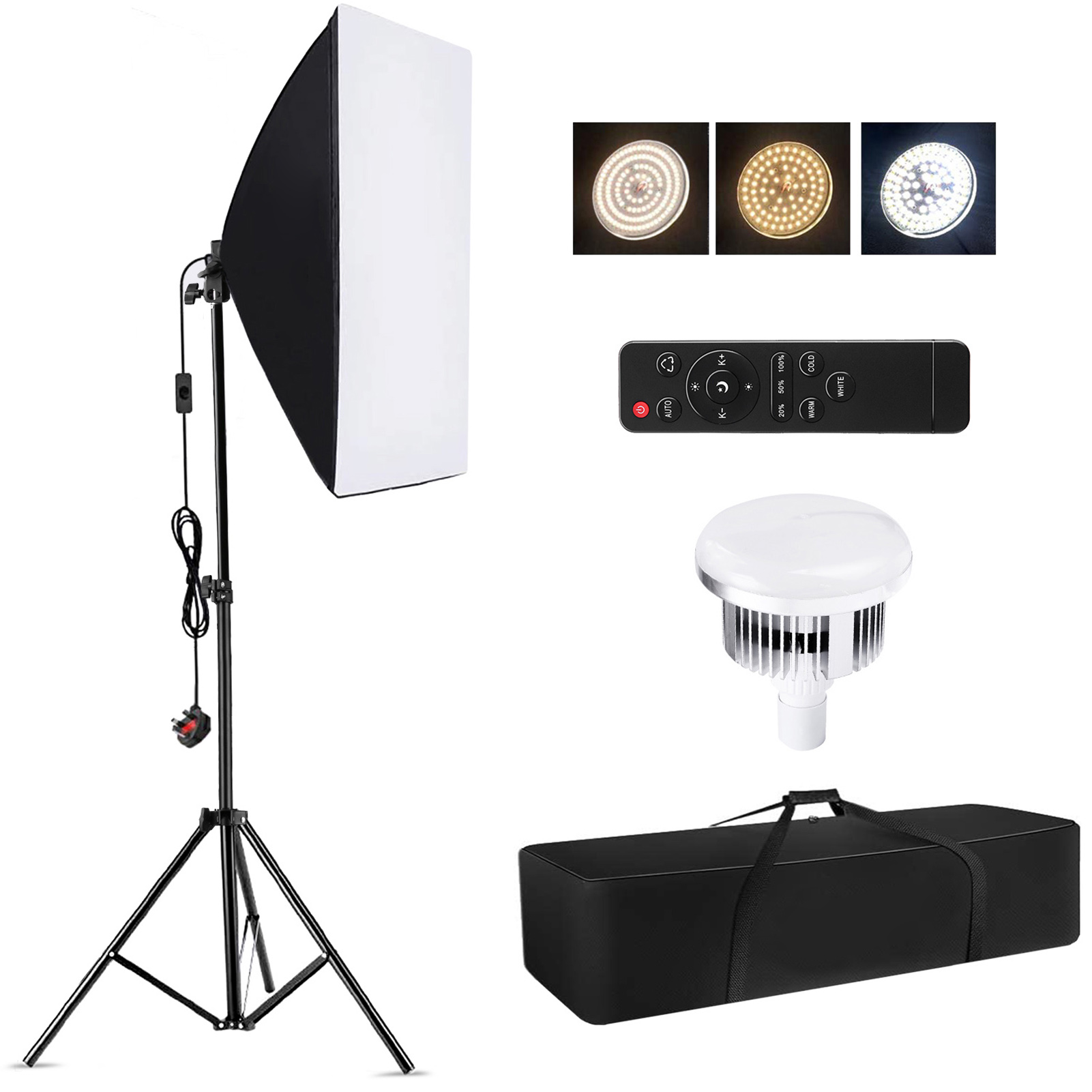 Lighting Gallery - Kit di illuminazione per studio fotografico
