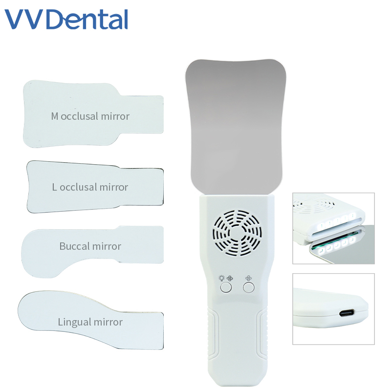 Lighting Gallery - Set di Specchietti Dentali Antiappannamento VVDental,