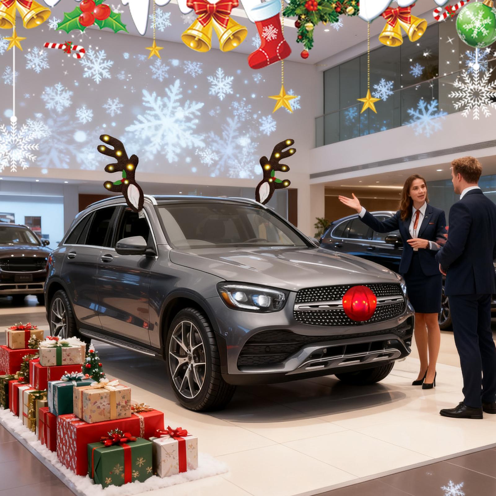 Decorazioni natalizie per auto - Up Lighting Decor recensione e prezzo