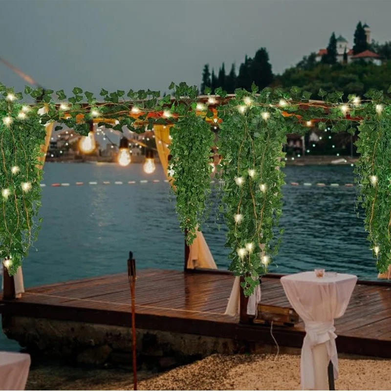 Green Ivy 210 cm LED Light Str - Lighting Decor For Diwali recensione e prezzo
