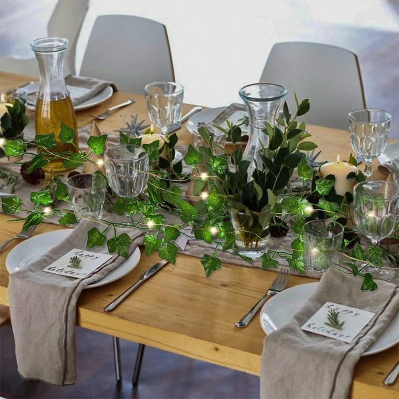 Green Ivy 210 cm LED Light Str - Lighting Decor For Diwali recensione e prezzo
