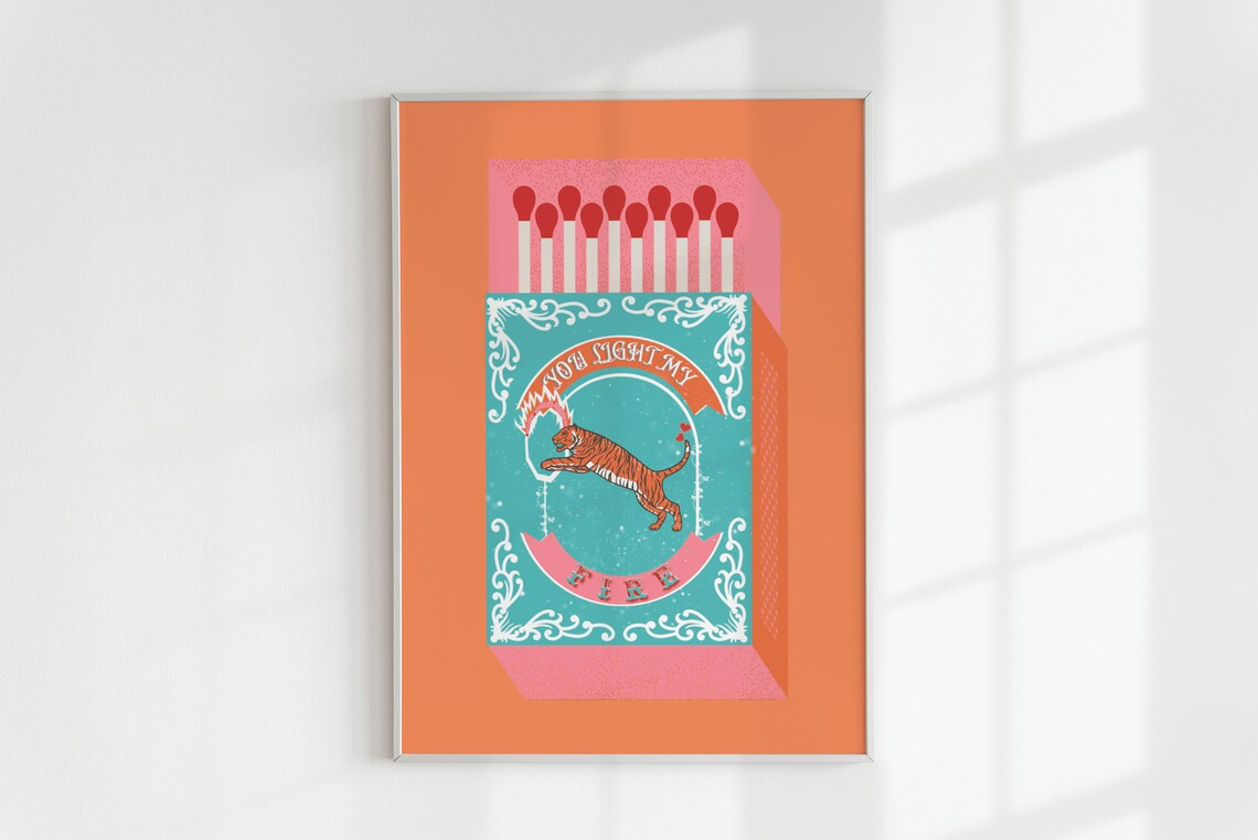 You Light My Fire Orange Match - Lighting Decoration Ideas recensione e prezzo