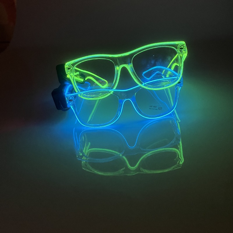 Occhiali a LED Montatura trasp - Lighting Visual recensione e prezzo