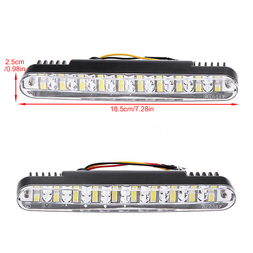AQTQAQ 2 pz/set 12V Car 30 LED - Ambient Led Strip recensione e prezzo