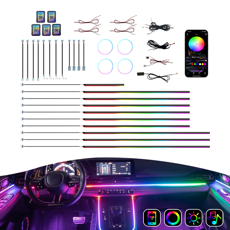 Kit Luci Ambientali per Auto N - Ambient Led Strip recensione e prezzo