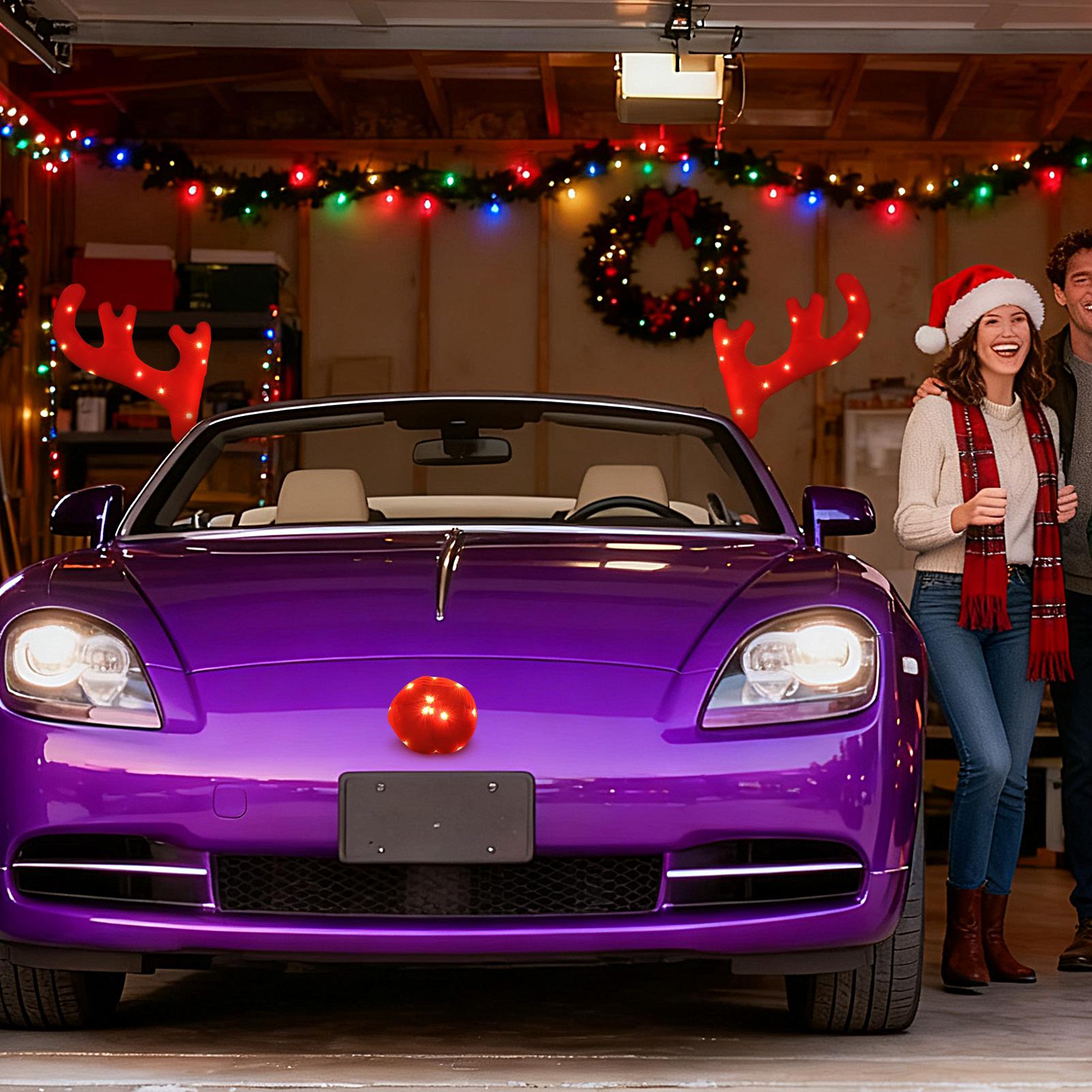 Decorazioni per auto con renna - Up Lighting Decor recensione e prezzo