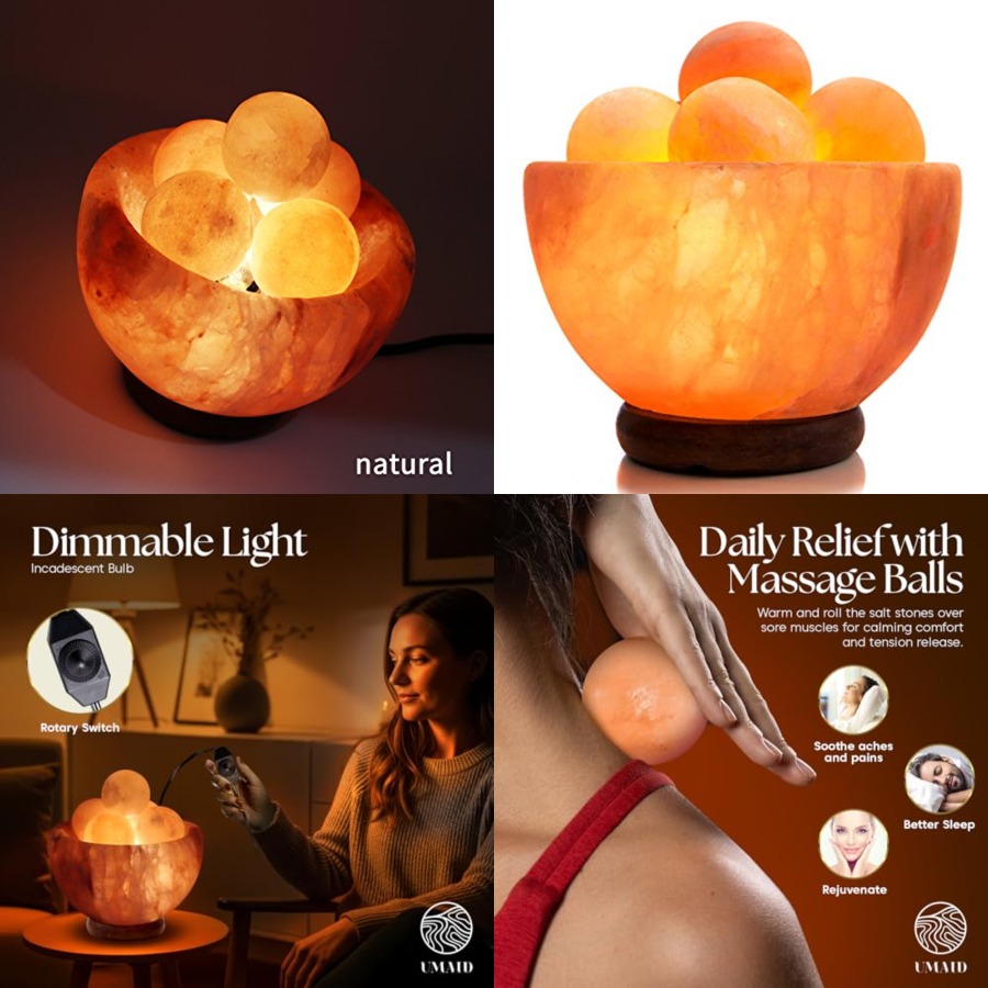 Lampada di Sale dell'Himalaya  - Himalayan Salt Lamp recensione e prezzo