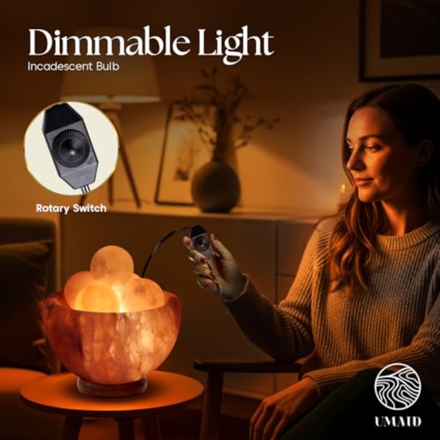 Lampada di Sale dell'Himalaya  - Himalayan Salt Lamp recensione e prezzo