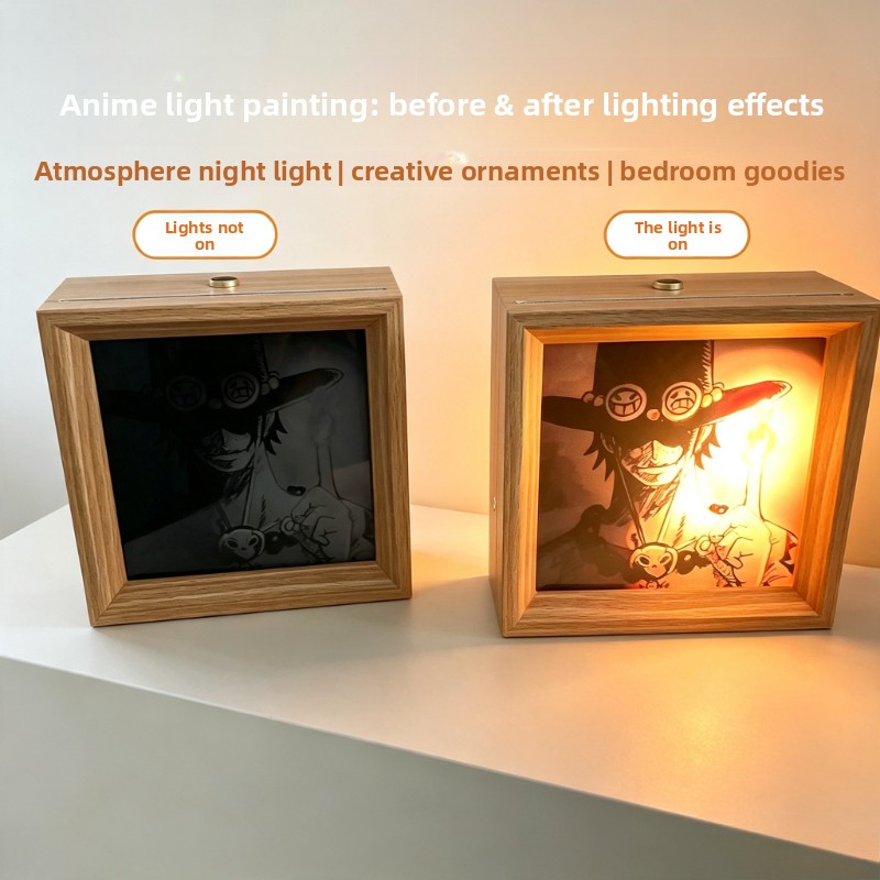 Poster luminoso di One Piece,  - Lighting Decor Photos recensione e prezzo