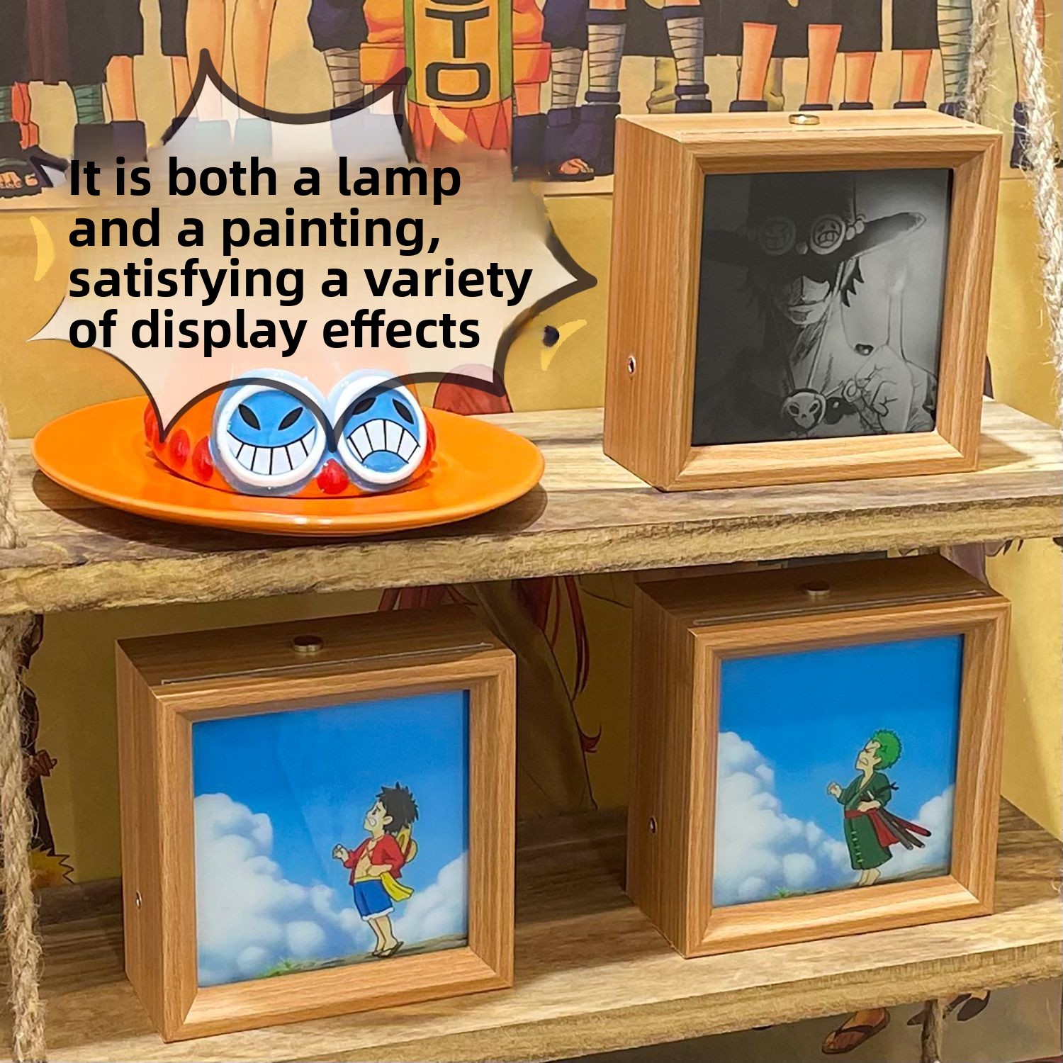 Poster luminoso di One Piece,  - Lighting Decor Photos recensione e prezzo