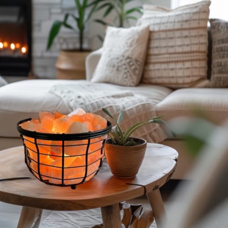 Lampada in metallo con sale ro - Himalayan Salt Lamp recensione e prezzo