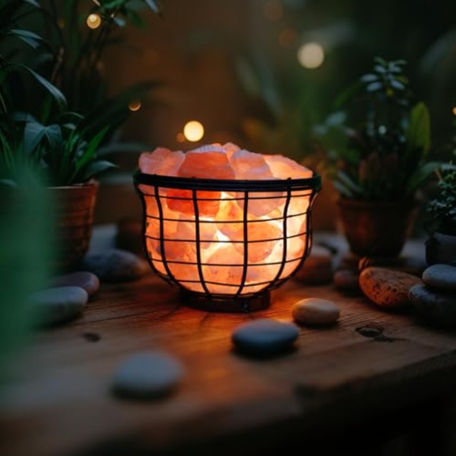 Lampada in metallo con sale ro - Himalayan Salt Lamp recensione e prezzo
