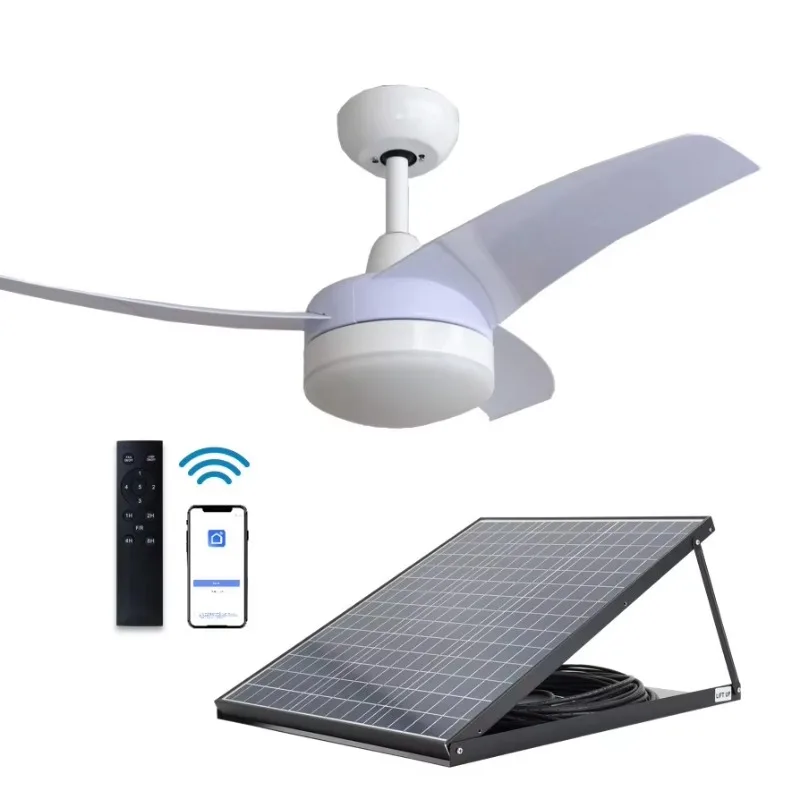 Ventilatore da Soffitto Solare - Homestead Lighting & Decor Oconomowoc recensione e prezzo