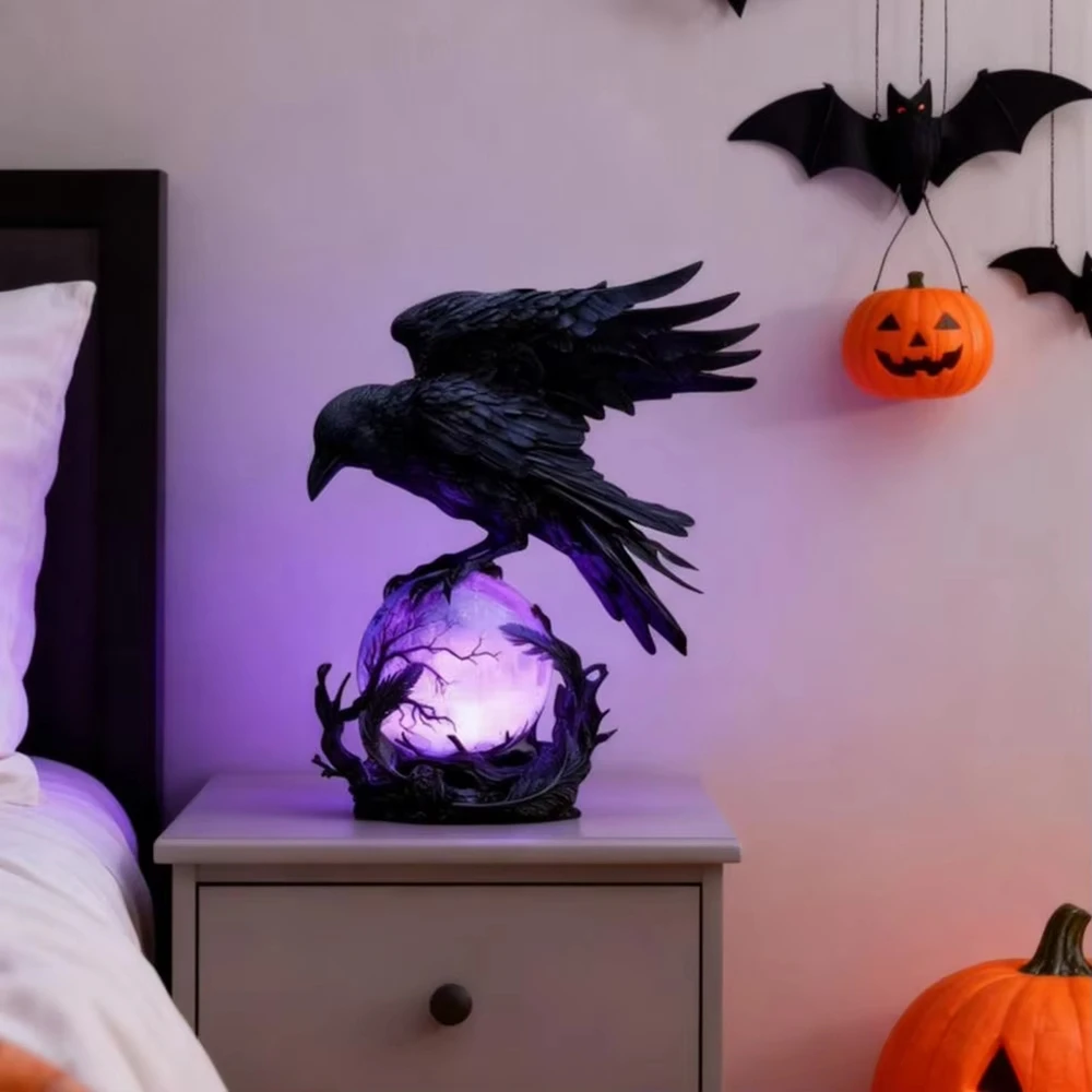 Lampada a LED con corvo gotico - Unique Lighting Decor recensione e prezzo