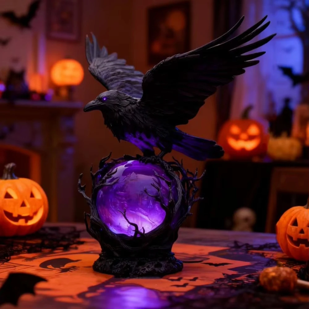Lampada a LED con corvo gotico - Unique Lighting Decor recensione e prezzo