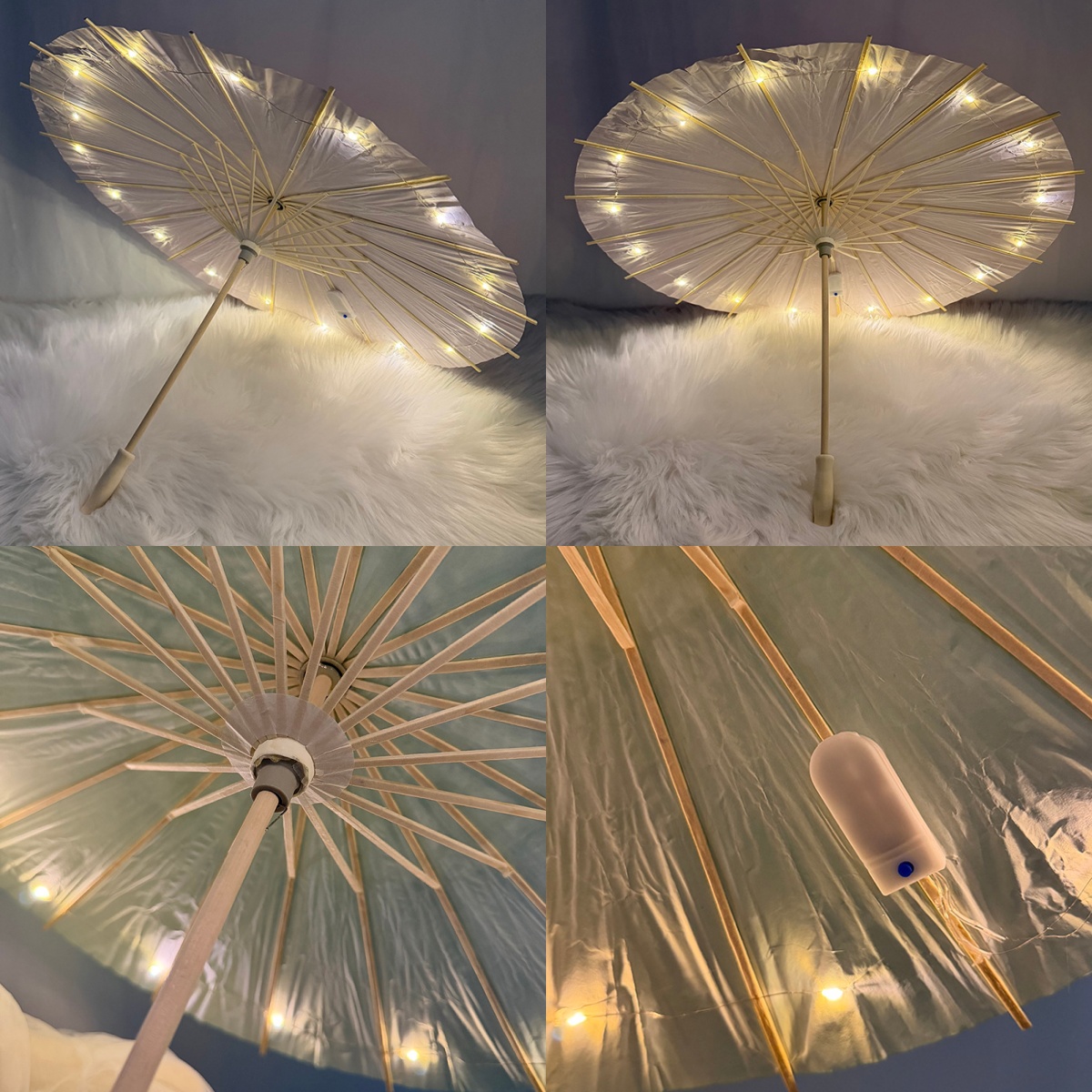 Ombrello di Carta con Luci LED - Lighting Decor Photos recensione e prezzo