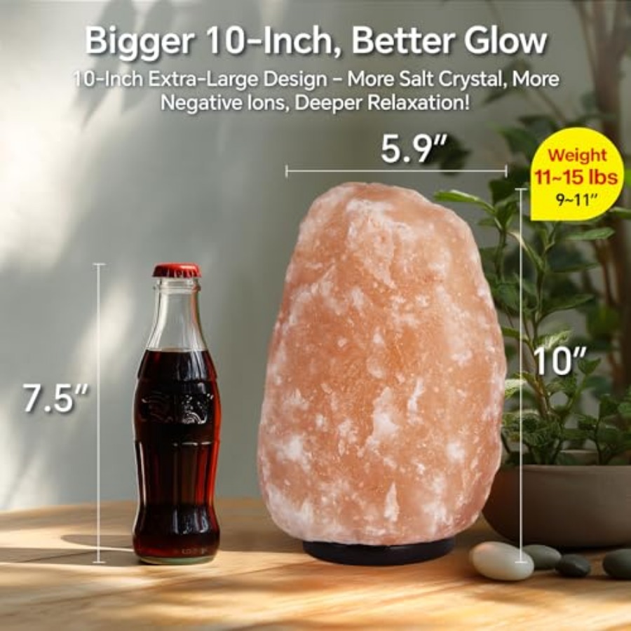 Lampada di Sale dell'Himalaya  - Himalayan Salt Lamp recensione e prezzo