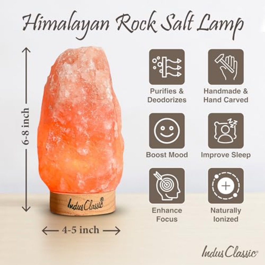 LN-02 Confezione da 2 Lampade  - Himalayan Salt Lamp recensione e prezzo