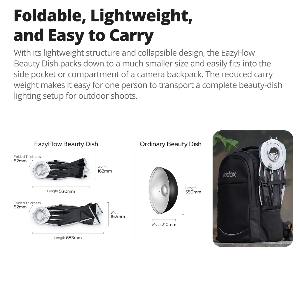 Nuovo Godox EazyFlow Beauty Di - Lighting Gallery recensione e prezzo