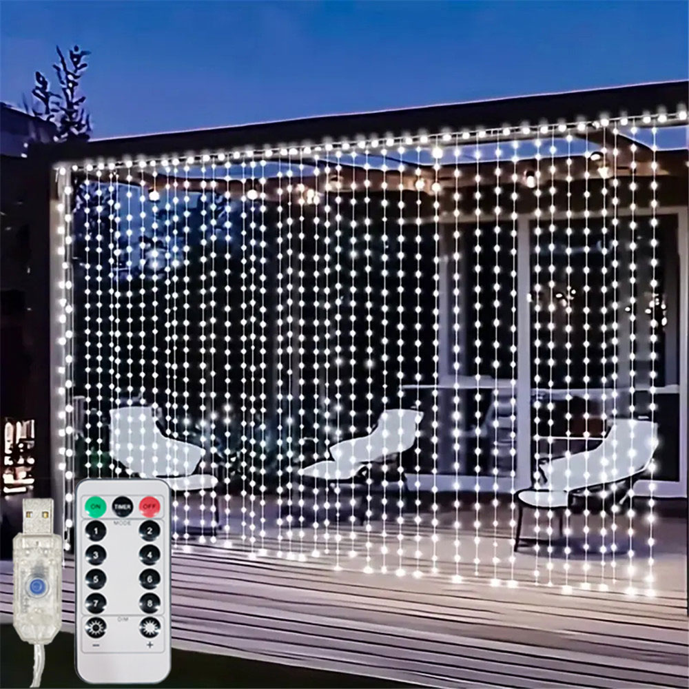 Tenda LED USB 3/6M 8 modalità  - Lighting Decor For Diwali recensione e prezzo